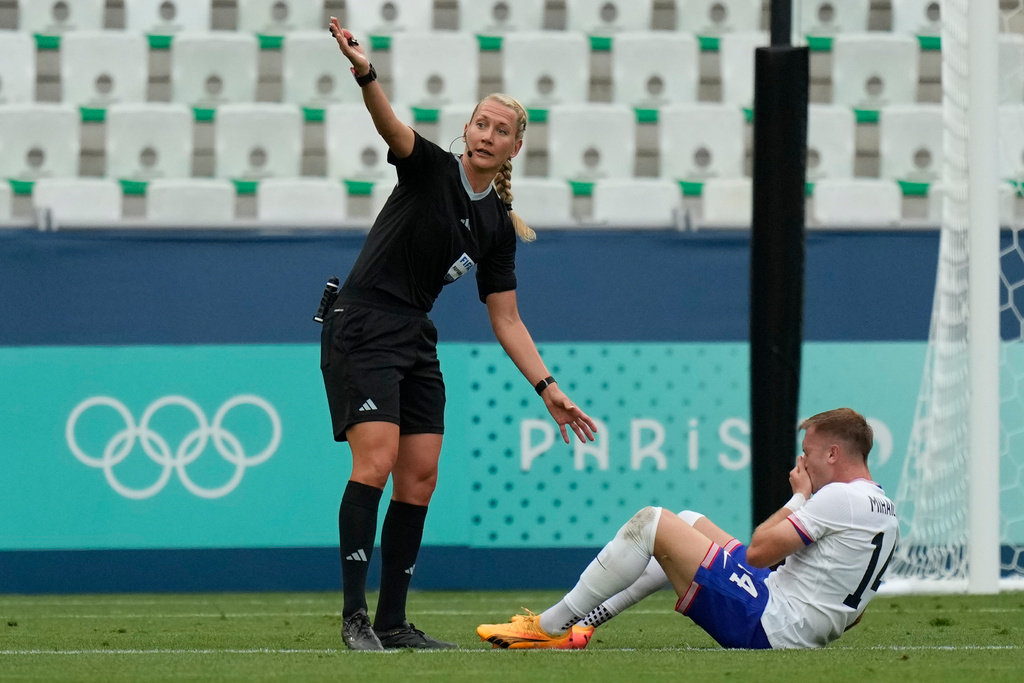 The Swede to referee the Olympic Games final