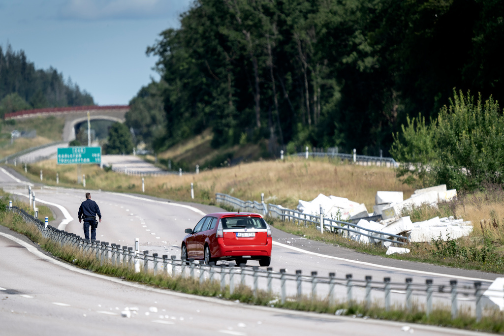 Unclear when E45 can open again after the landslide