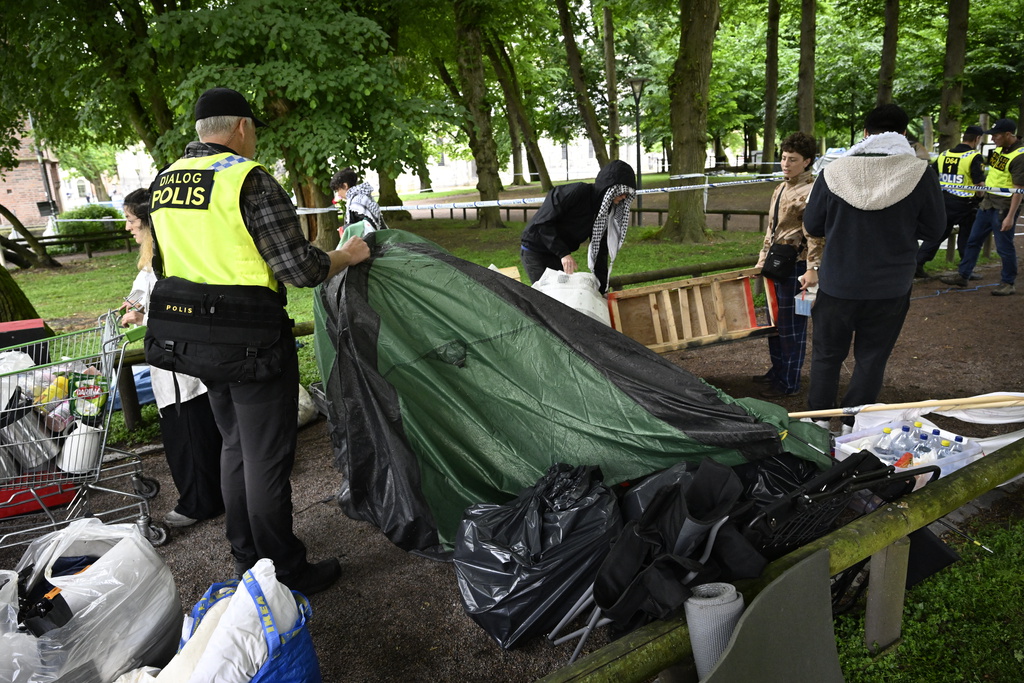 Three charged for Palestinian demonstration in Lund