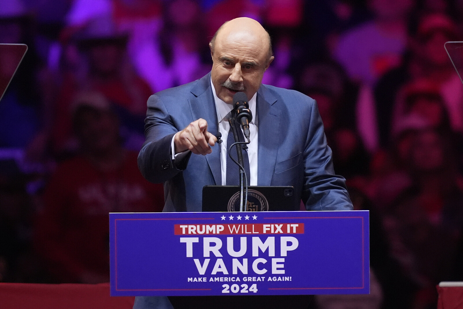 Dr. Phil: I'm not supporting Trump