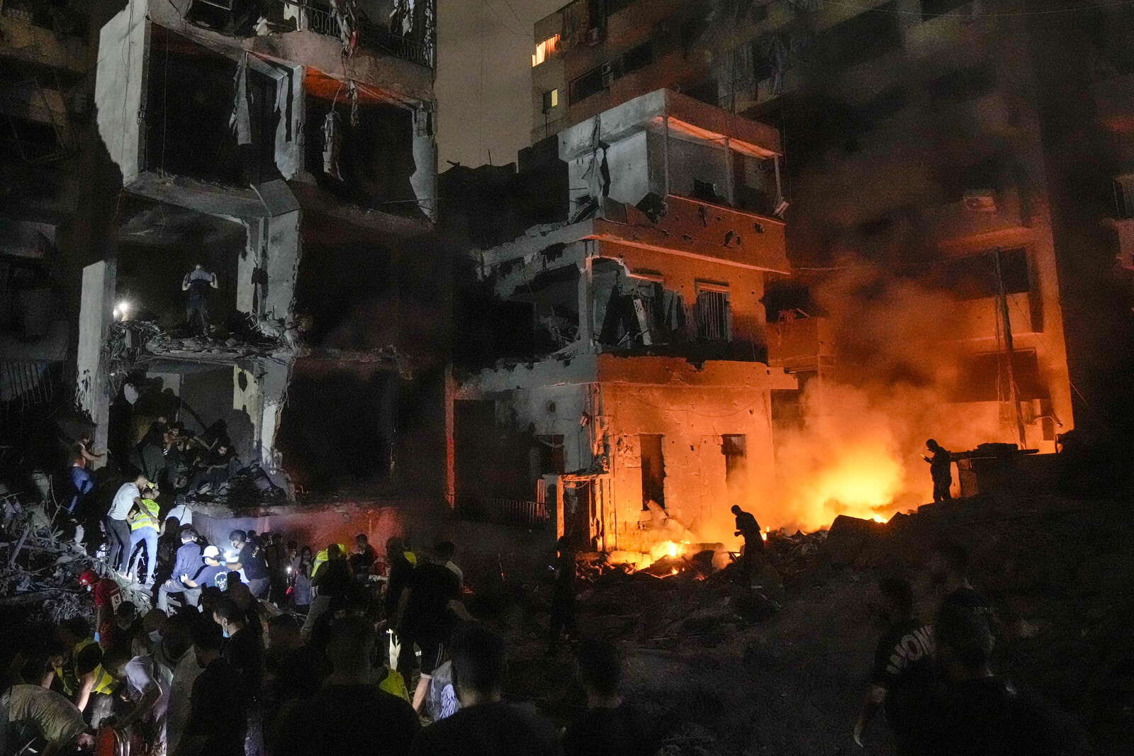 Israeli attack on central Beirut – several dead