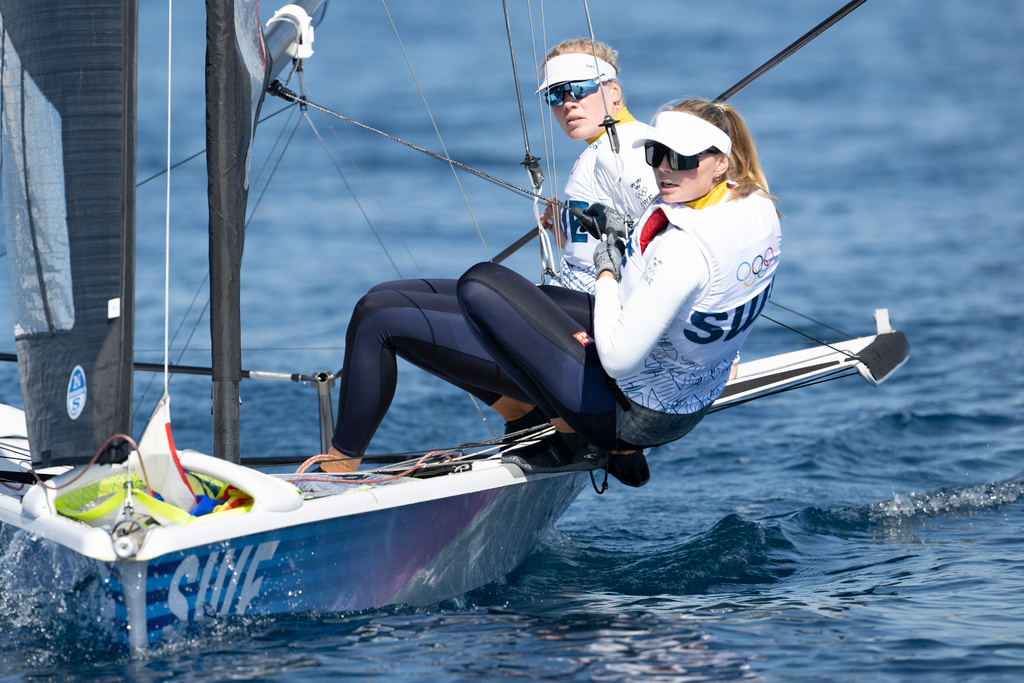 Sailing duo in the gold struggle before the finale