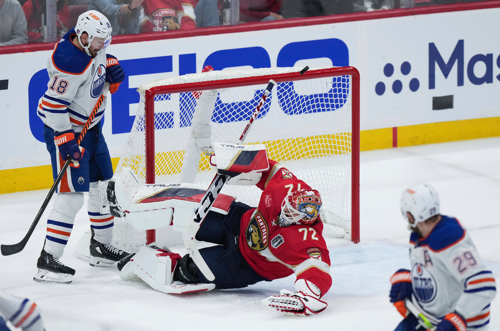 Bobrovsky match hero in the first final match