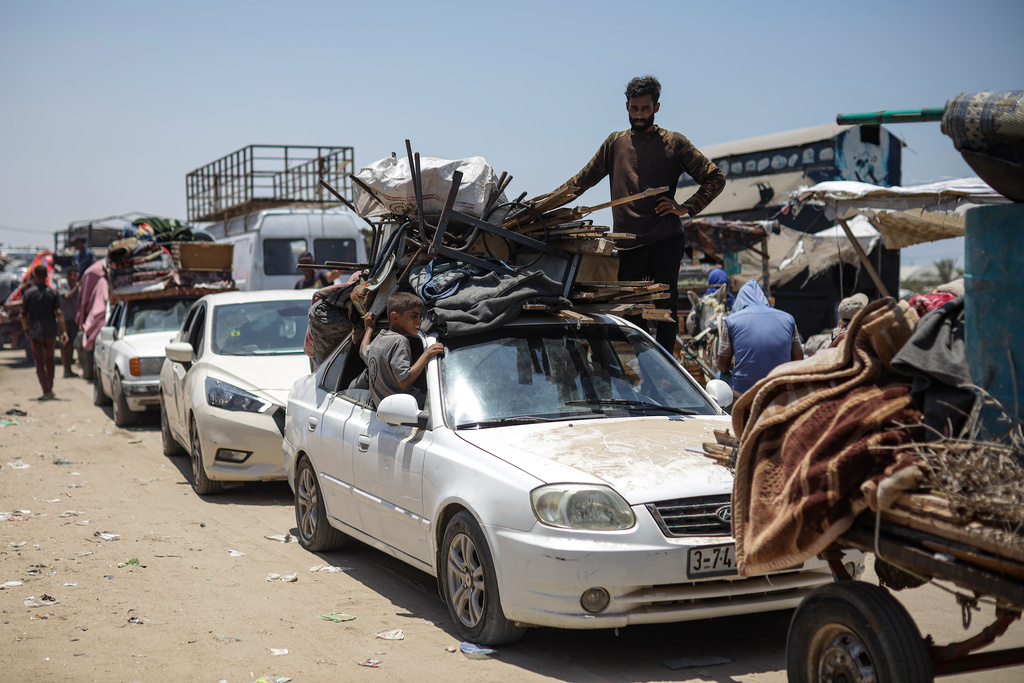 Israeli air strikes in northern Gaza