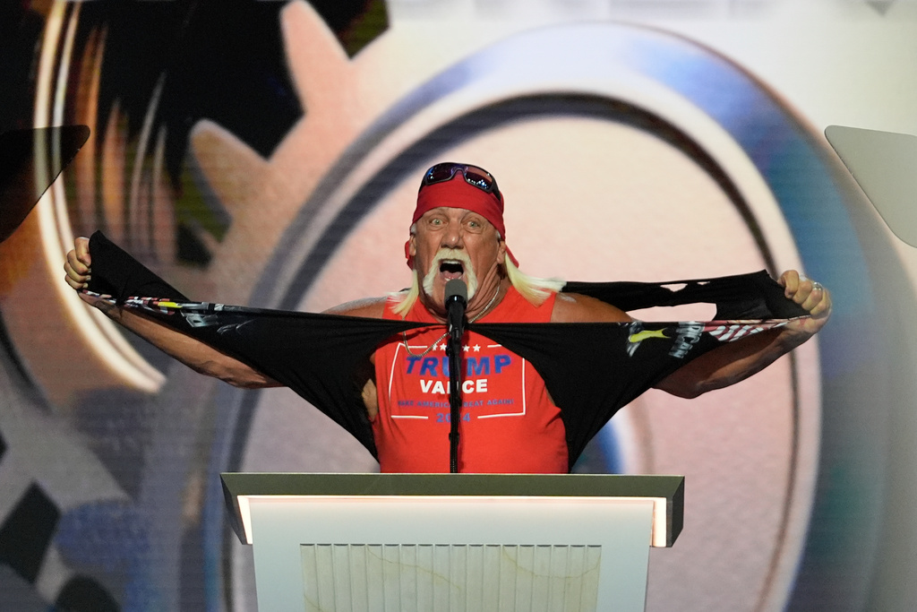 Hulk Hogan praised Trump at the convention